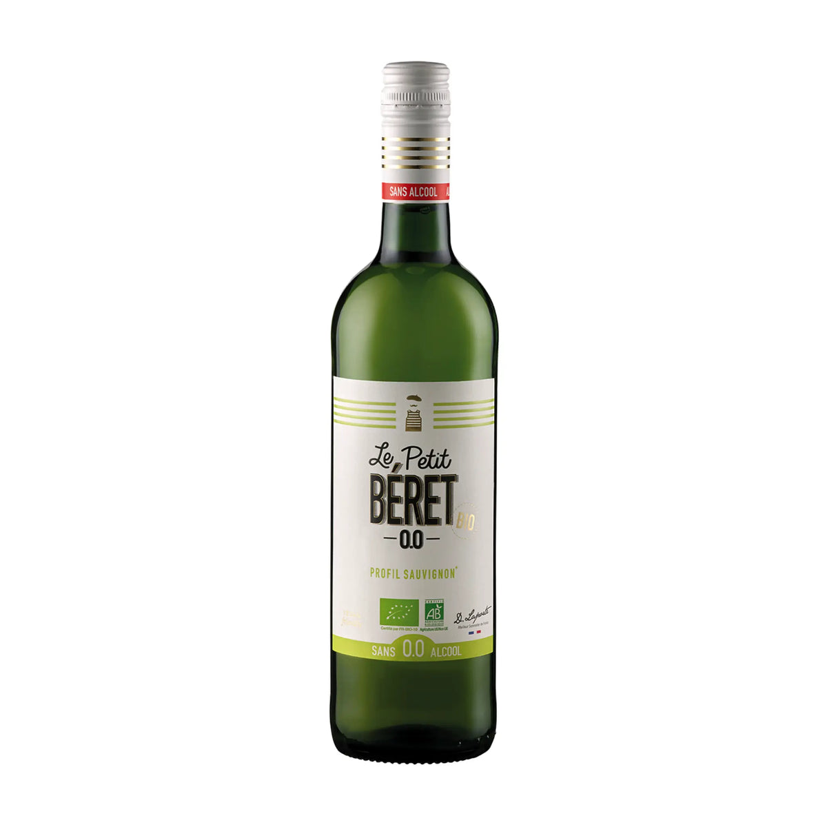 Le Petit Béret-Alkoholfrei-Alkoholfrei-Frankreich-Languedoc-Roussillon-Le Petit Béret Sauvignon Blanc - alkoholfrei - Bio-WINECOM