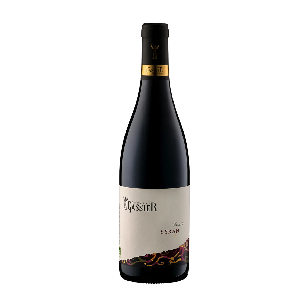 Vignobles Michel Gassier-Rotwein-Cuvée-Frankreich-Rhône-2022 Fleur de Syrah AOC BIO-WINECOM