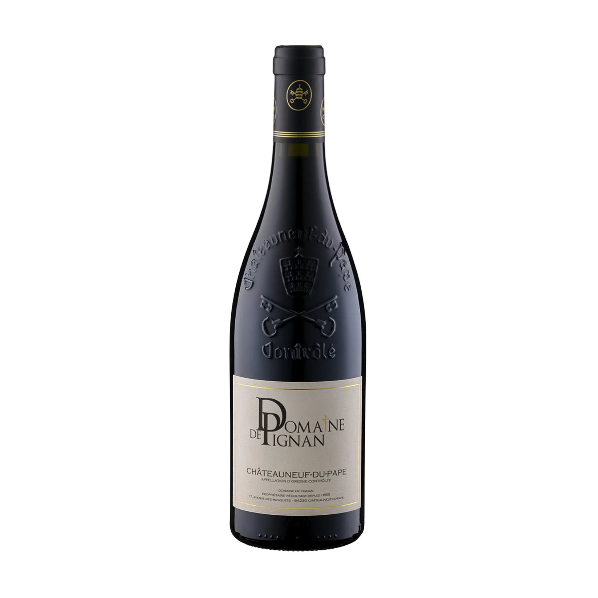 Domaine de Pignan-Rotwein-Cuvée-Frankreich-Rhone-2020 Châteauneuf-du-Pape - Cuvée Tradition-WINECOM