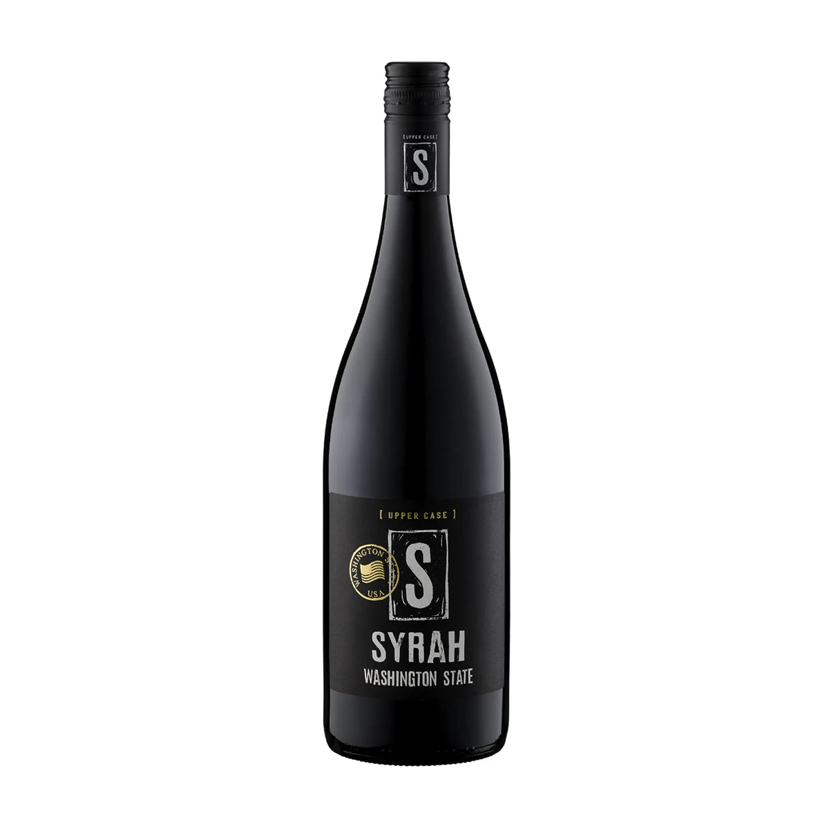 Upper Case-Rotwein-Syrah-USA-Washington-2019 UPPER CASE 'S' Syrah - Washington State-WINECOM