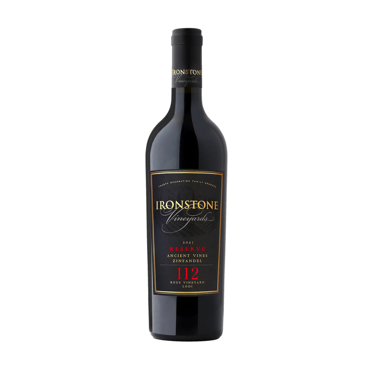 IRONSTONE Vineyards-Rotwein-Primitivo-USA-Kalifornien-2021 Reserve Ancient Vine Zinfandel - Rous Vineyard-WINECOM